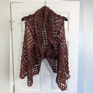 Crochet wrap/vest